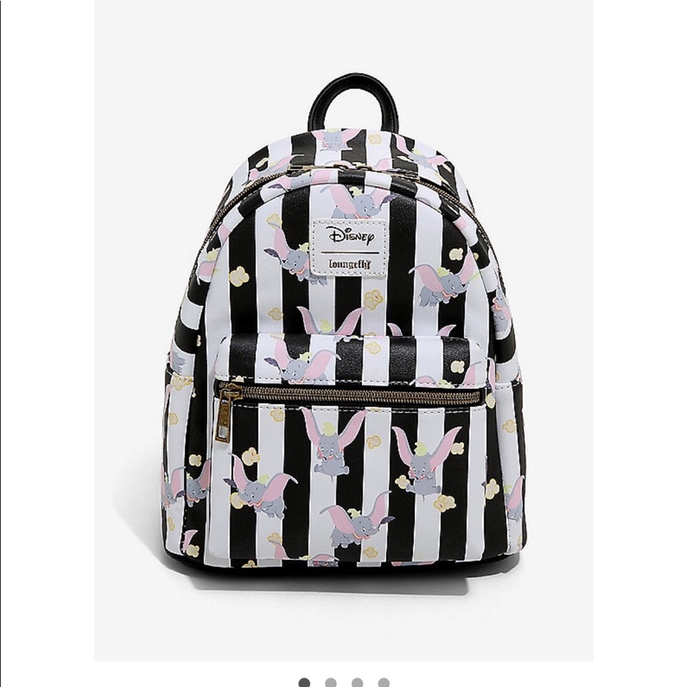 Loungefly Disney Dumbo Stripe Mini Backpack
